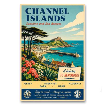Juliste The Channel Islands - A Holiday to Remember