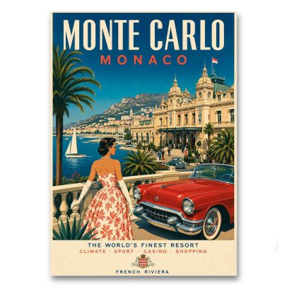 Juliste Monte Carlo - The World´s Finest Resort