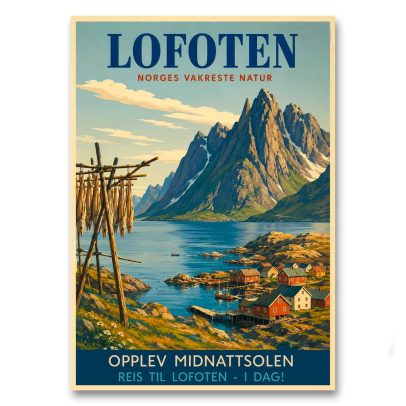 Juliste Lofoten - Norges vakreste natur