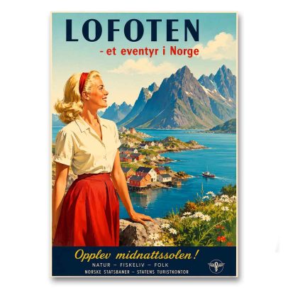 Juliste Lofoten - Et eventyr i Norge
