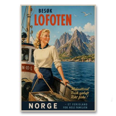 Juliste Besøk Lofoten