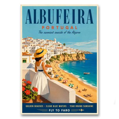 Juliste Albufeira - The Sunniest Seaside of the Algarve