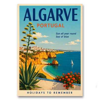 Juliste Algarve - Holidays to Remember