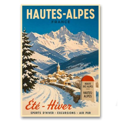 Juliste Hautes-Alpes - France