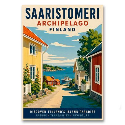 Juliste Saaristomeri - Nature, Tranquility, Adventure
