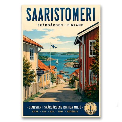 Juliste Saaristomeri - Skärgården i Finland