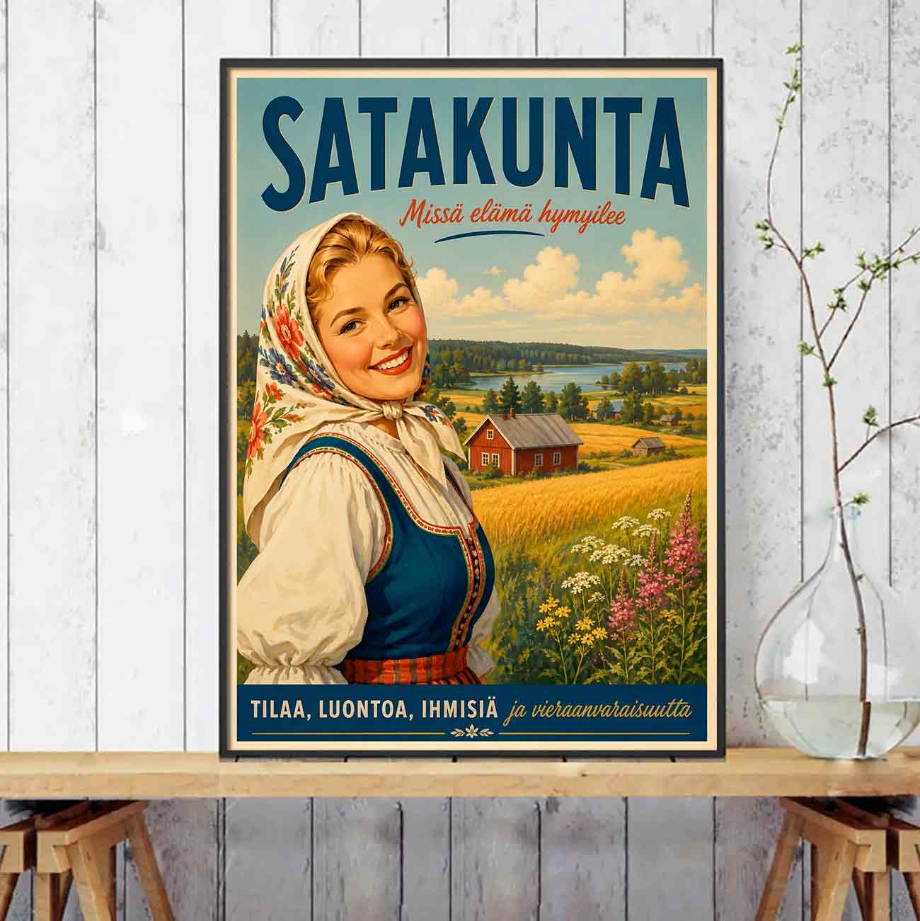 Juliste matkailu Satakunta LÖ 40×55 50×70-1aaa