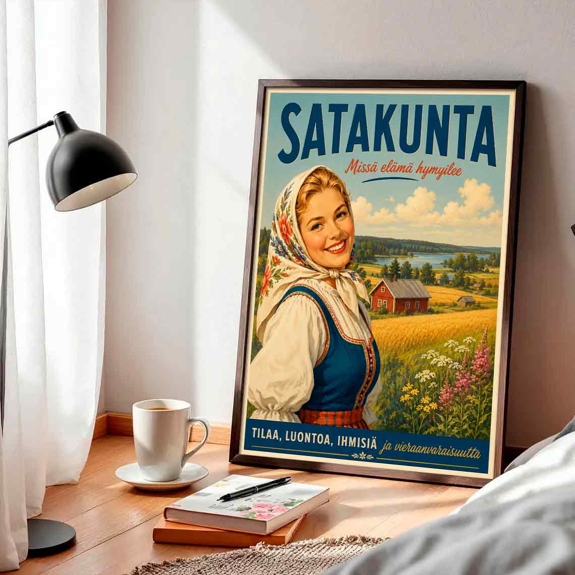 Juliste matkailu Satakunta LÖ 40×55 50×70-1aaaa