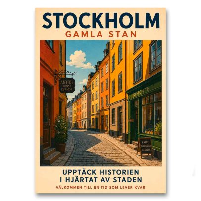Juliste Stockholm - Upptäck historien i hjärtat av staden