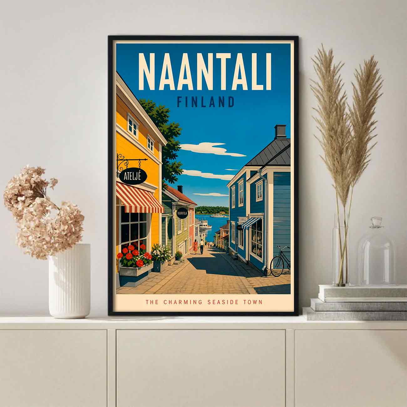 Juliste matkailu naantali 1 lö 50×70 70x100aaaa