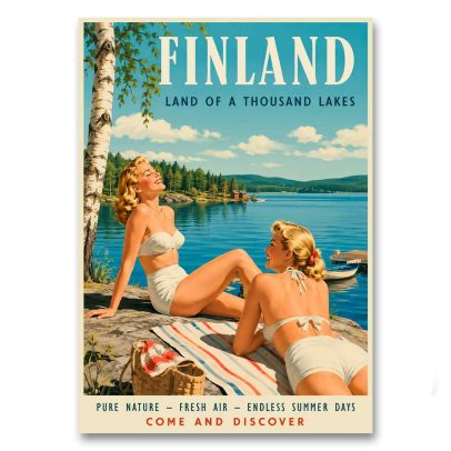 Juliste Finland - Come and discover