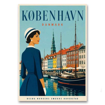 Juliste Køpenhavn - Besøk Nordens Smukke Hovedstad