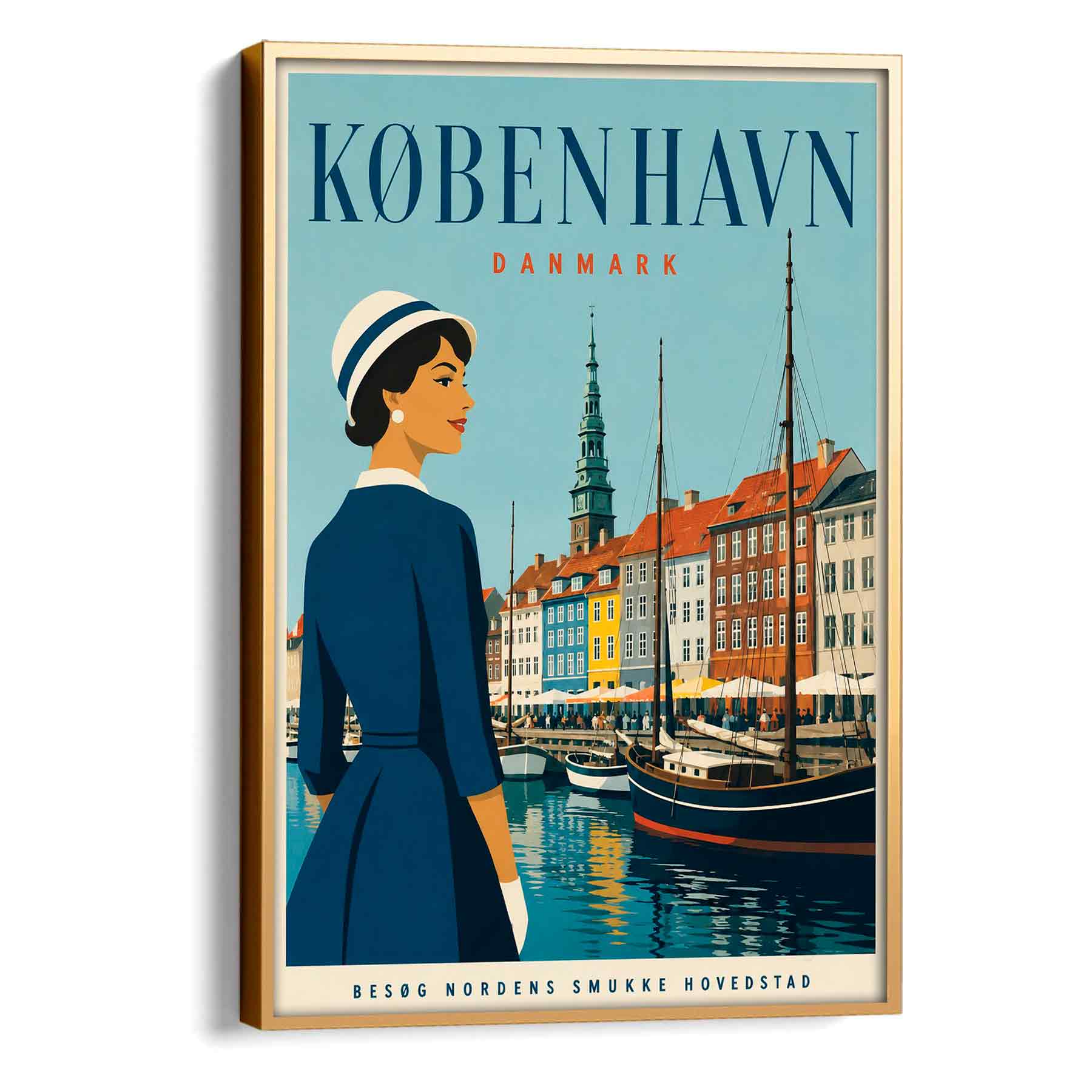 Juliste urheilu Kööpenhamina LÖ 50×70 70×100-1aa