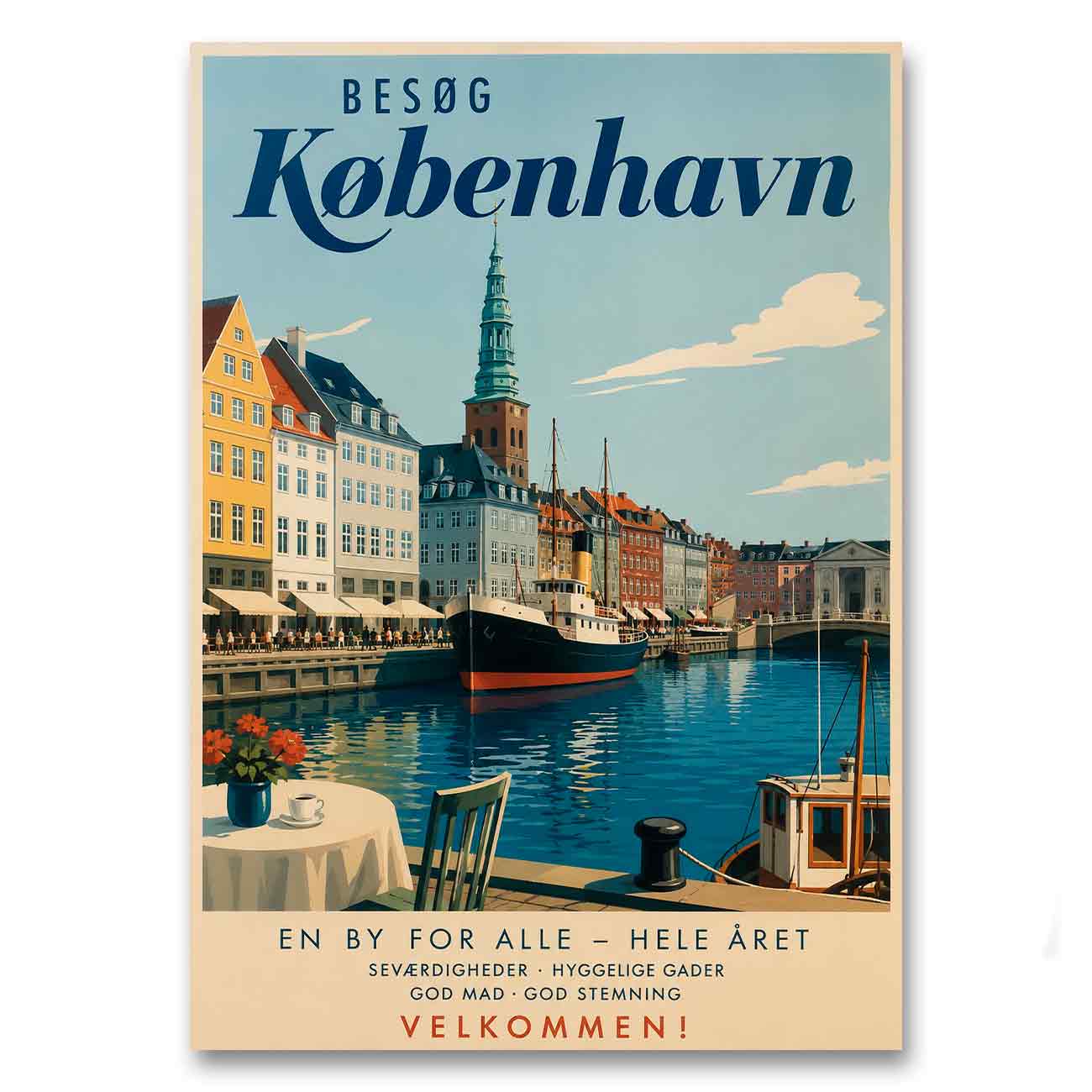 Juliste urheilu Kööpenhamina LÖ 50×70 70×100-2a