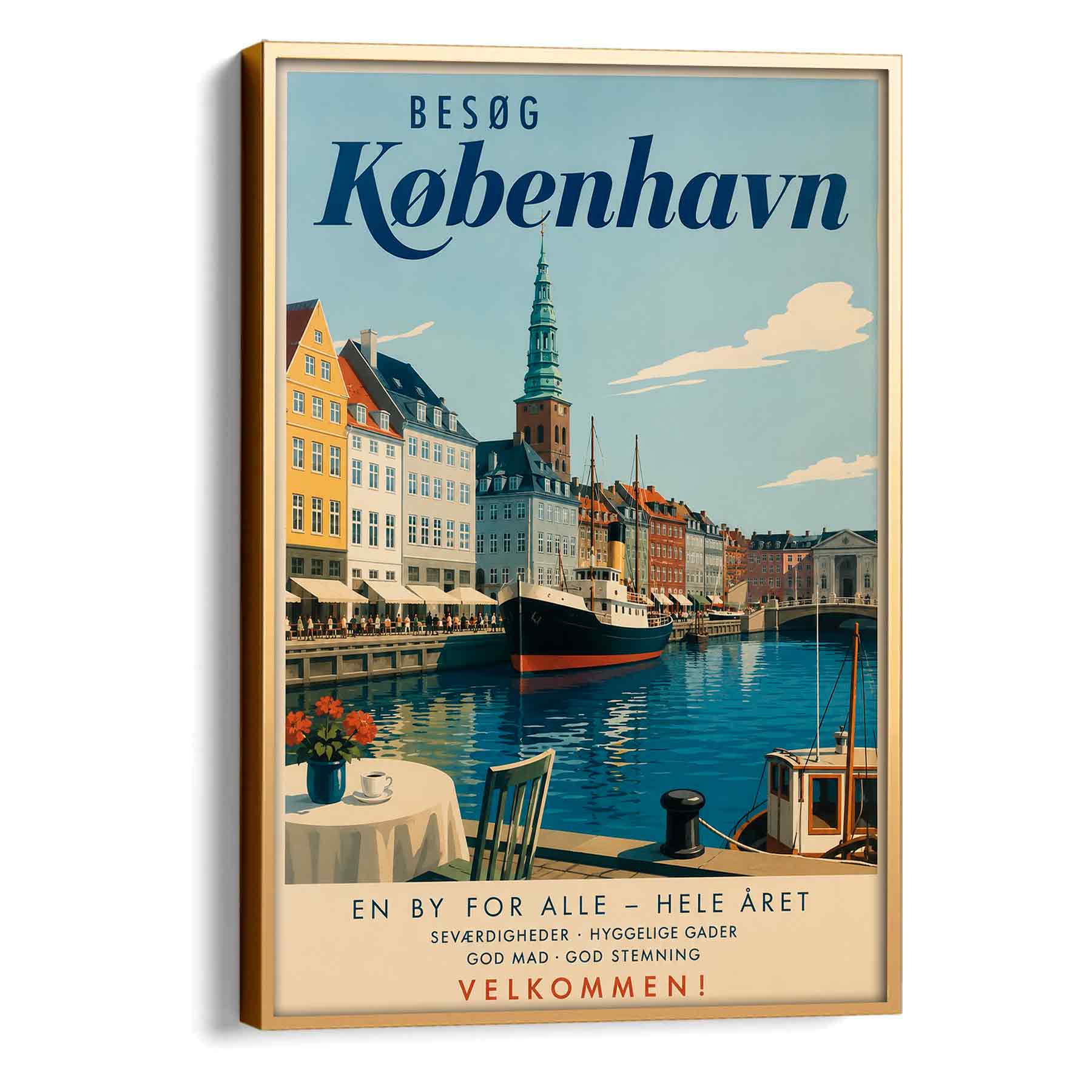 Juliste urheilu Kööpenhamina LÖ 50×70 70×100-2aa