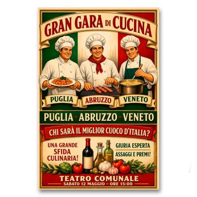 Juliste Gran Gara di Cucina