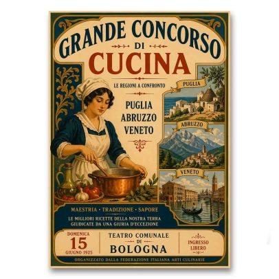 Juliste Grande Concorso di Cucina
