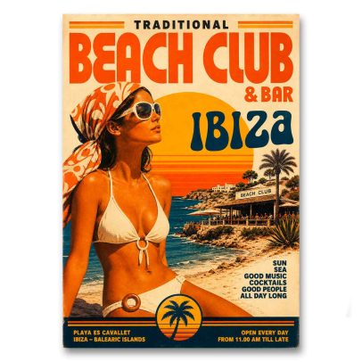 Juliste Traditional Beach Club & Bar Ibiza