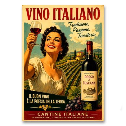 Juliste Vino Italiano