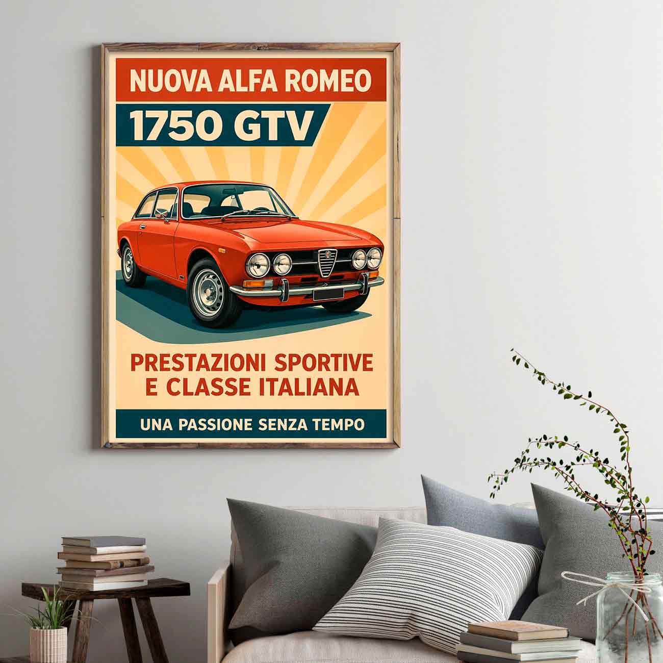 Juliste autot Alfa Romeo LÖ 40×55 50×70-6aaa