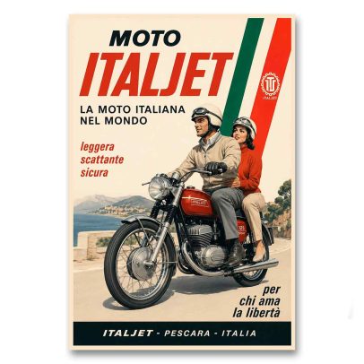 Juliste Moto Italjet