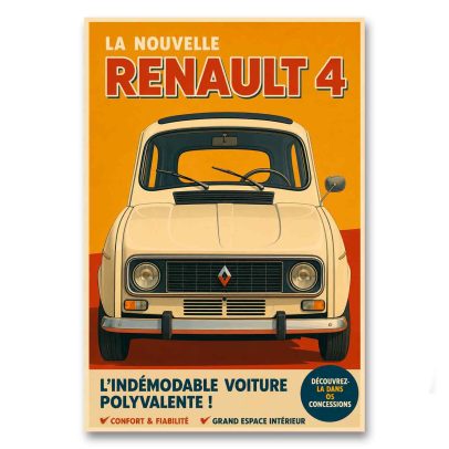 Juliste La Nouvelle Renault 4