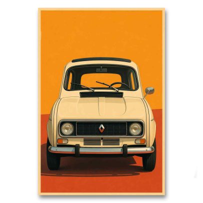Juliste Renault 4