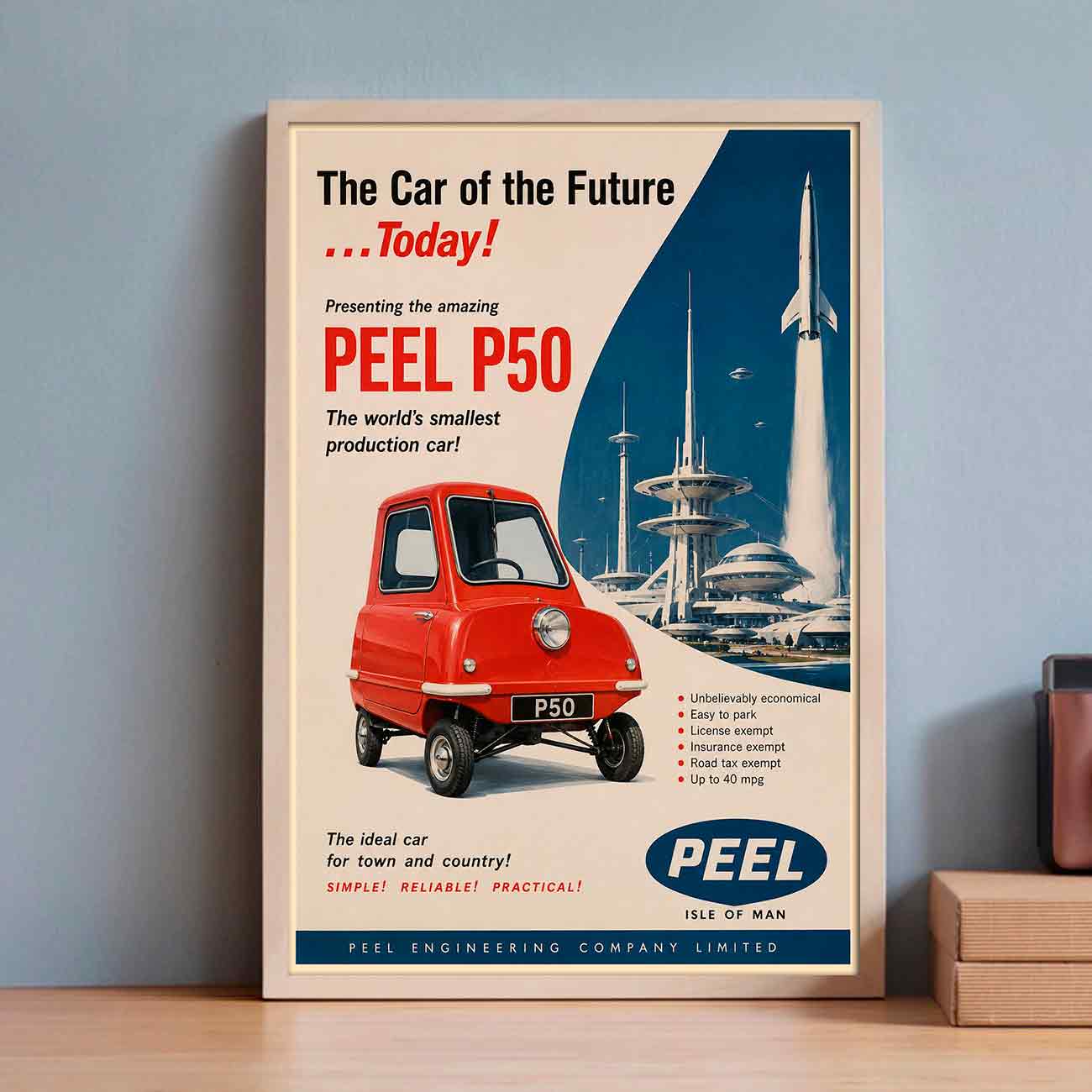 Juliste autot peel LÖ 40×55 50×70-2aaaa