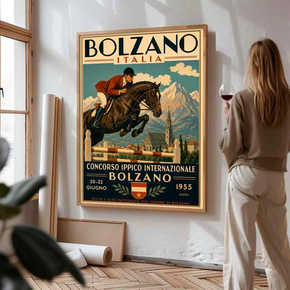 Juliste esteratsastus bolzano LÖ 60×80 75×100-4