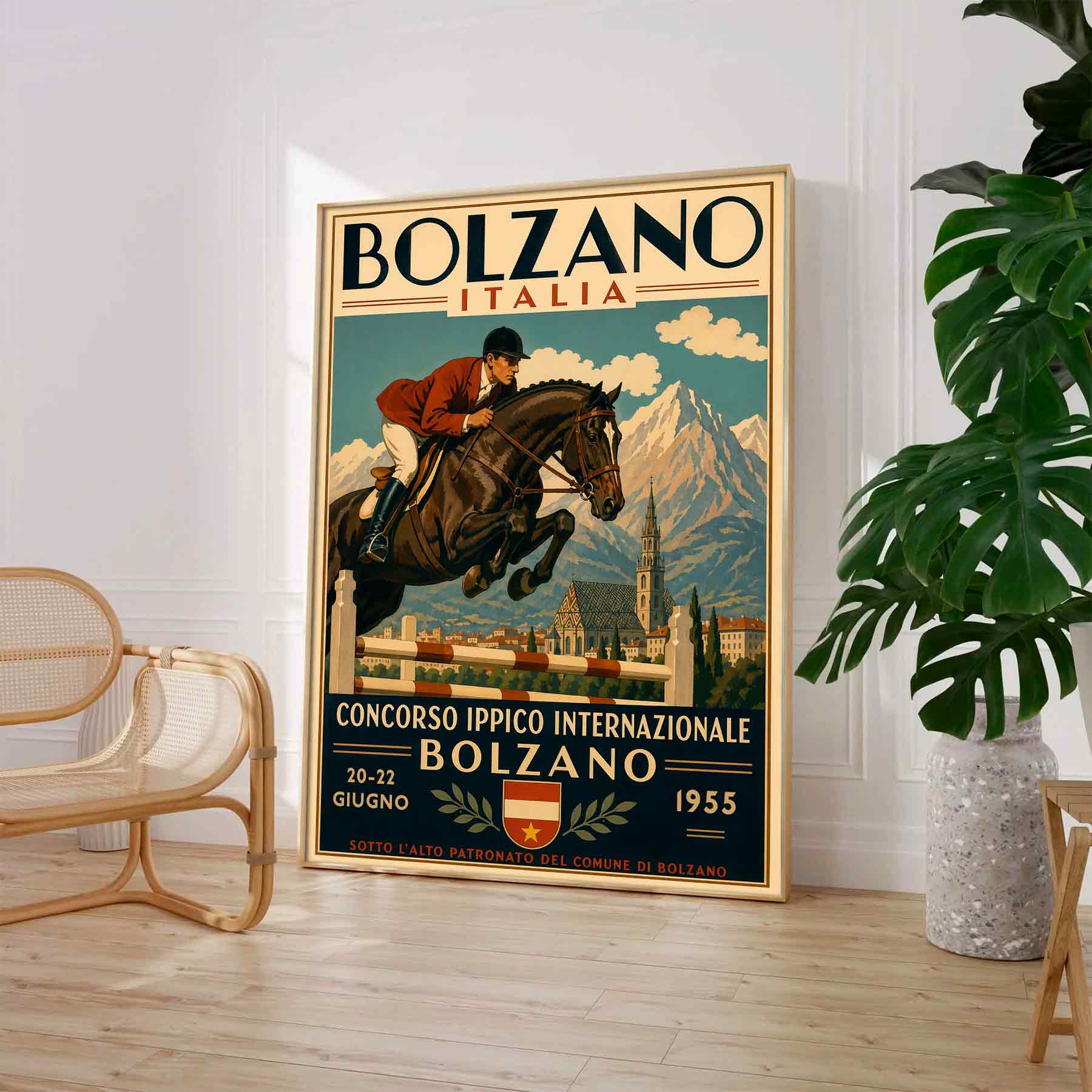Juliste esteratsastus bolzano LÖ 60×80 75×100-5