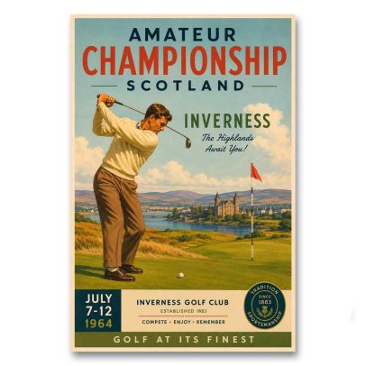 Juliste Golf Amateur Championship Scotland