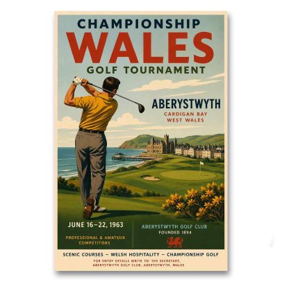 Juliste Golf Tournament Championship Wales