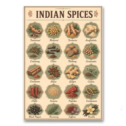 Juliste Indian Spices