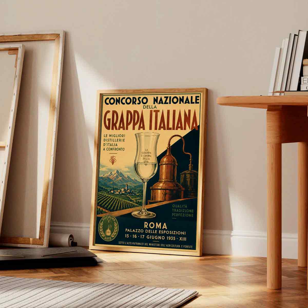 Juliste juomat Italia Grappa Concorso 4 LÖ 50×70 70x100aaaa