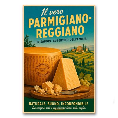 Juliste Parmigiano-Reggiano - Il sapore autentico dell´Emilia