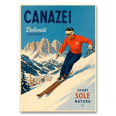 Juliste Canazei - Dolomiti Trentino