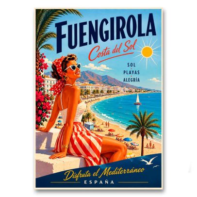 Juliste Fuengirola - Disfruta el Mediterráneo