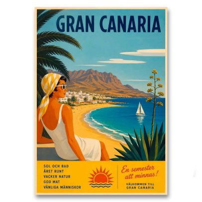 Juliste Gran Canaria - En semester att minnas
