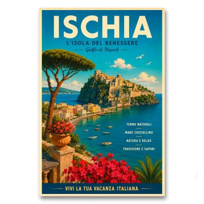 Juliste Ischia - Golfo di Napoli