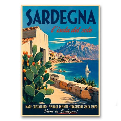 Juliste Sardegna - l´isola del sole