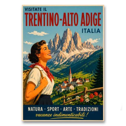 Juliste Visitate il Trentino - Alto Adige