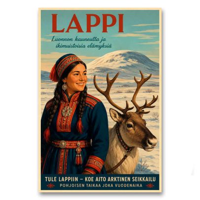 Juliste Lappi - Luonnon kauneutta ja ikimuistoisia elämyksiä