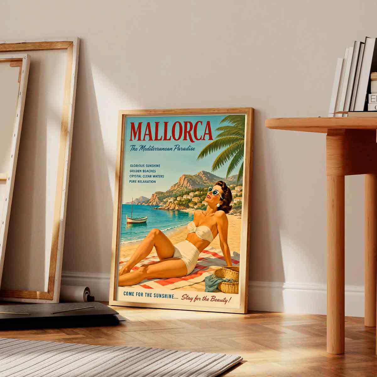 Juliste matkailu Mallorca LÖ 40×55 50×70-2aaaa