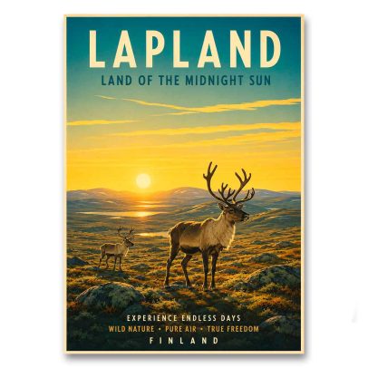 Juliste Lapland - Experience Endless Days