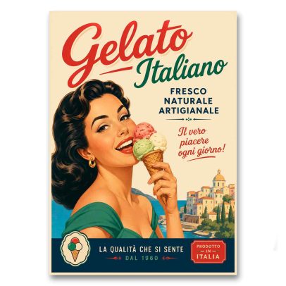 Juliste Gelato Italiano