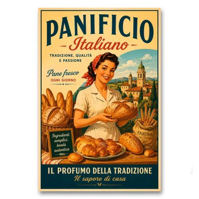 Juliste Panificio Italiano
