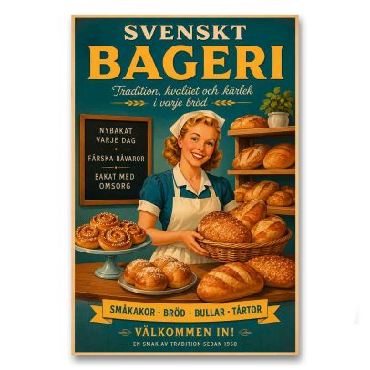 Juliste Svenskt Bageri