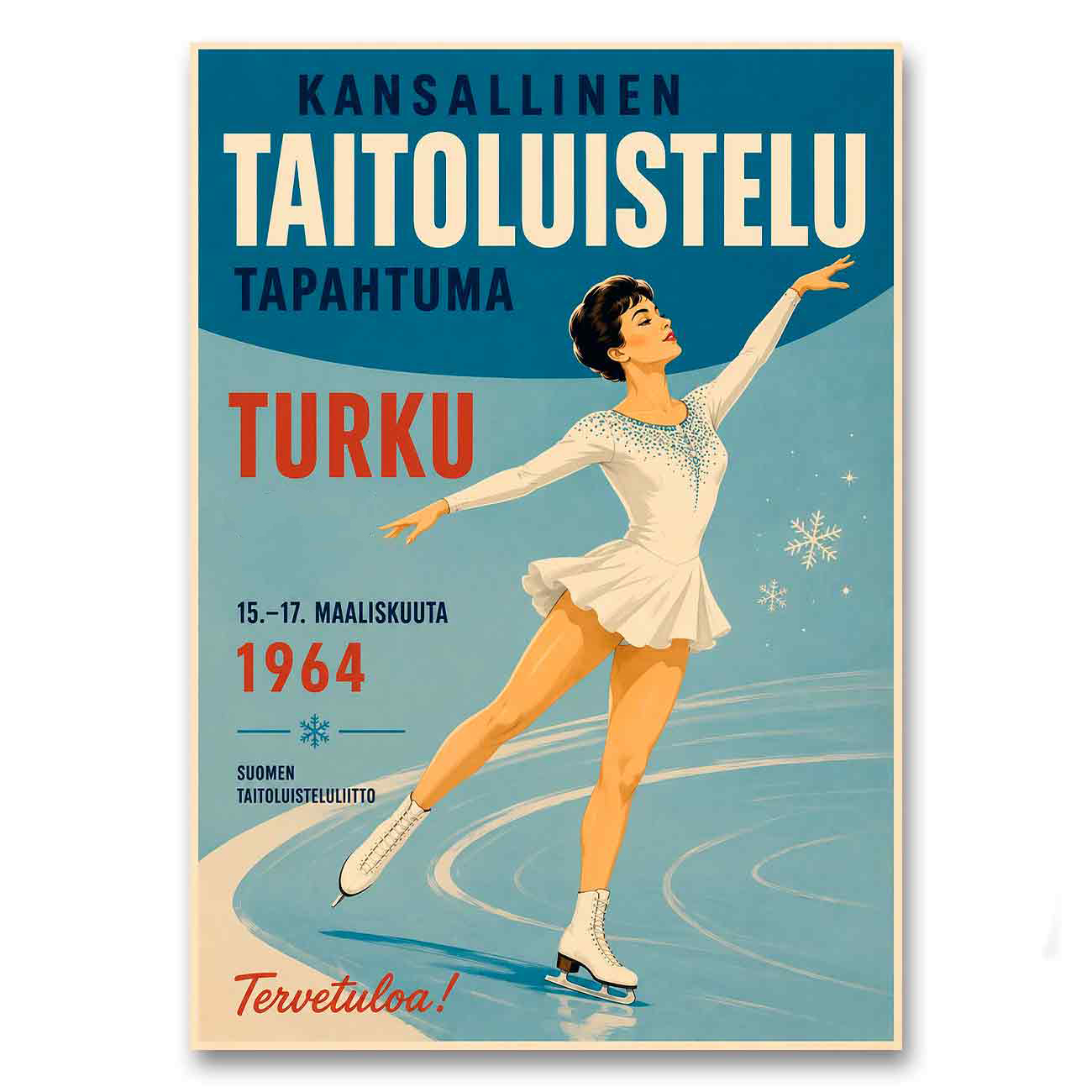 Juliste taitoluistelu turku LÖ 40×55 50×70-2a