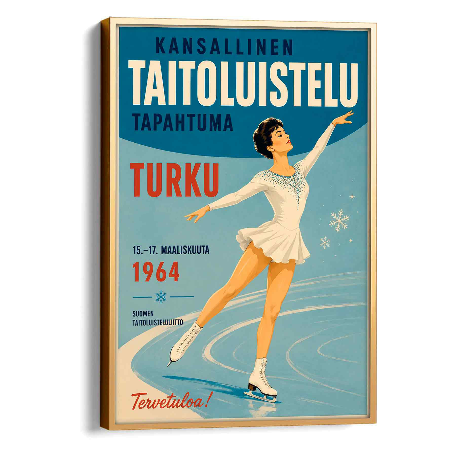 Juliste taitoluistelu turku LÖ 40×55 50×70-2aa