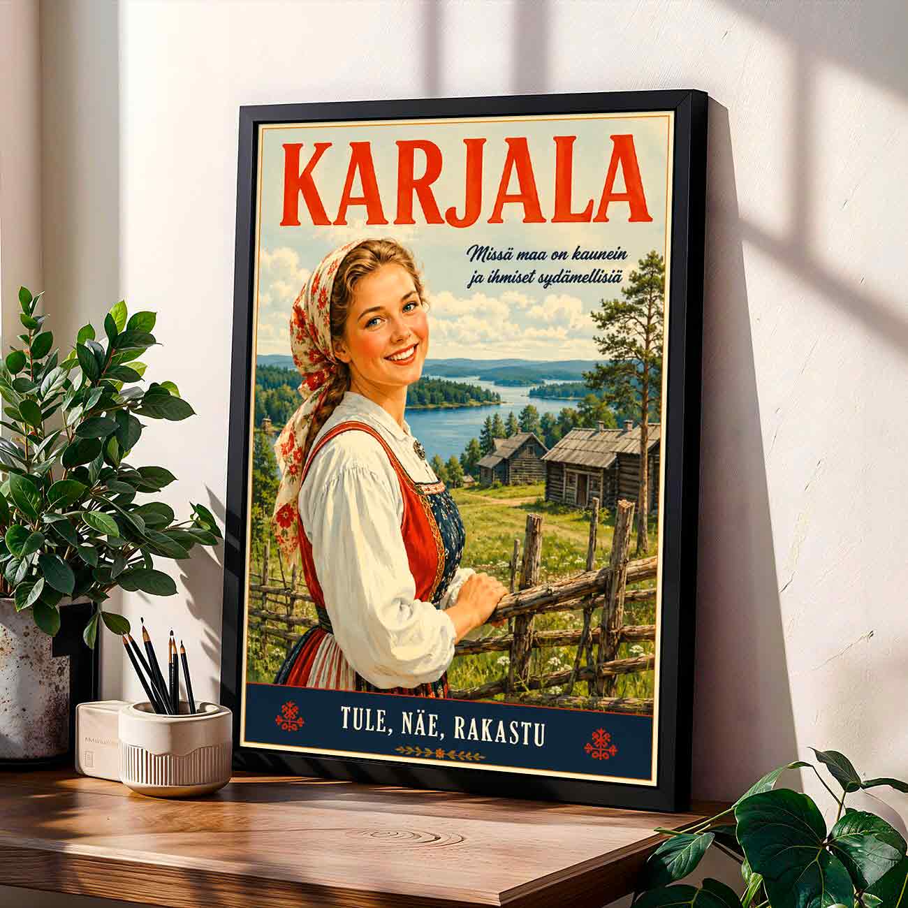 Juliste Karjala 1 LÖ 50x70aaaa